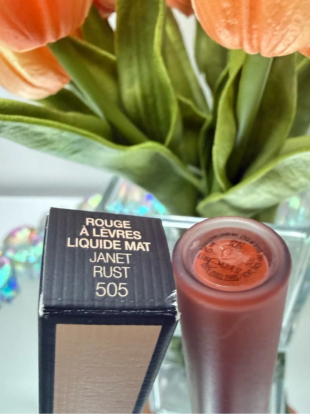 Gucci Women NEW Janet Rust 505 Matte Liquid Lipstick Designer Beauty